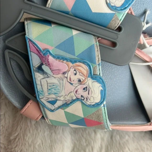 Disney Pink and Blue Sandals with Holographic Strap - Picture 6 of 6